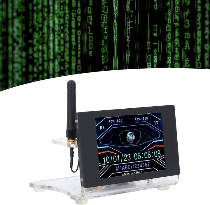 MMDVM Digitales Sprachmodem, 3,5-Zoll-Farbbildschirm, DMR-Hotspot, Simplex-Hotspot-Modul mit WLAN-Et