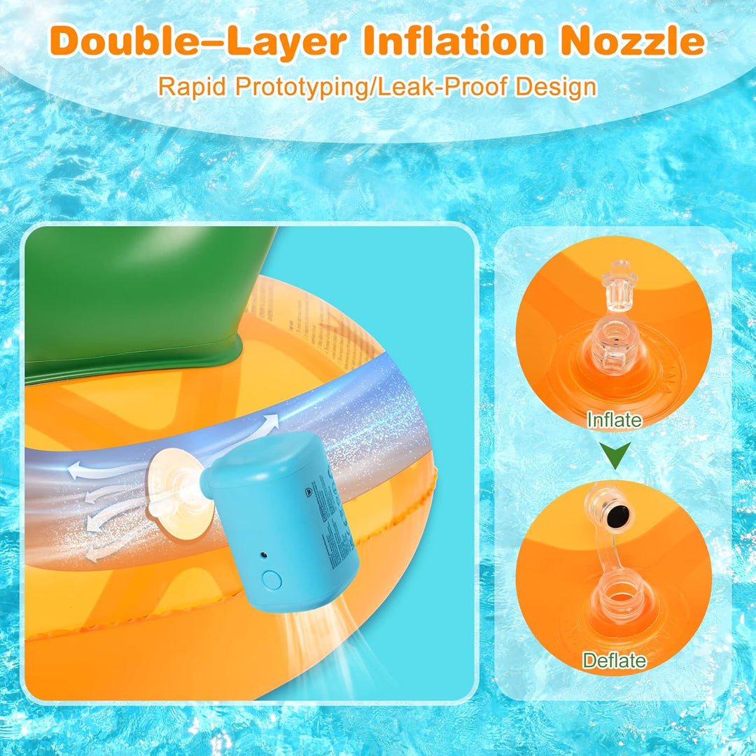 Inflatable Float Luftmatratze Pool Luftmatratze Wasser Aufblasbare Schwimmringe Floss Wasserspielzeu