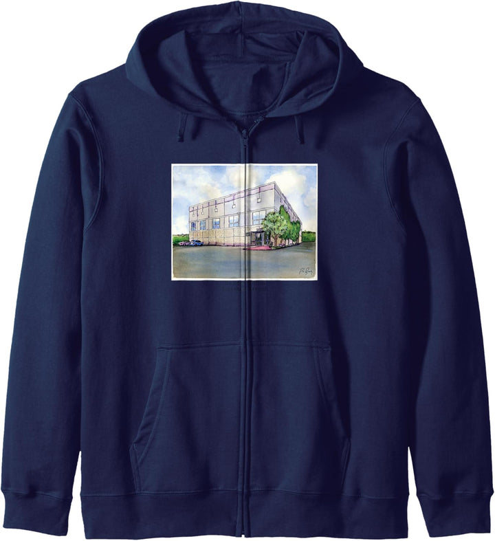The Office Dunder Mifflin Aquarell Kapuzenjacke