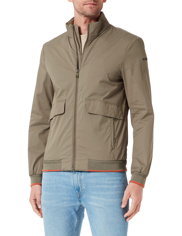Geox Herren M Eolo Jacket 56 Olivine, 56 Olivine