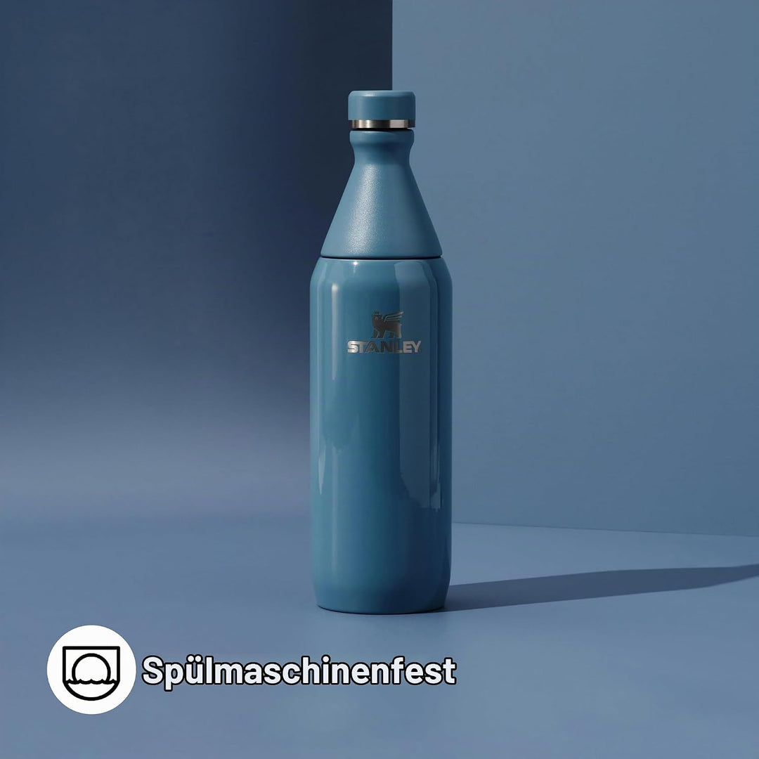 STANLEY 1913 All Day Slim Trinkflasche 0.6L - Indigo Gloss Indigo Gloss 0.6L, Indigo Gloss 0.6L