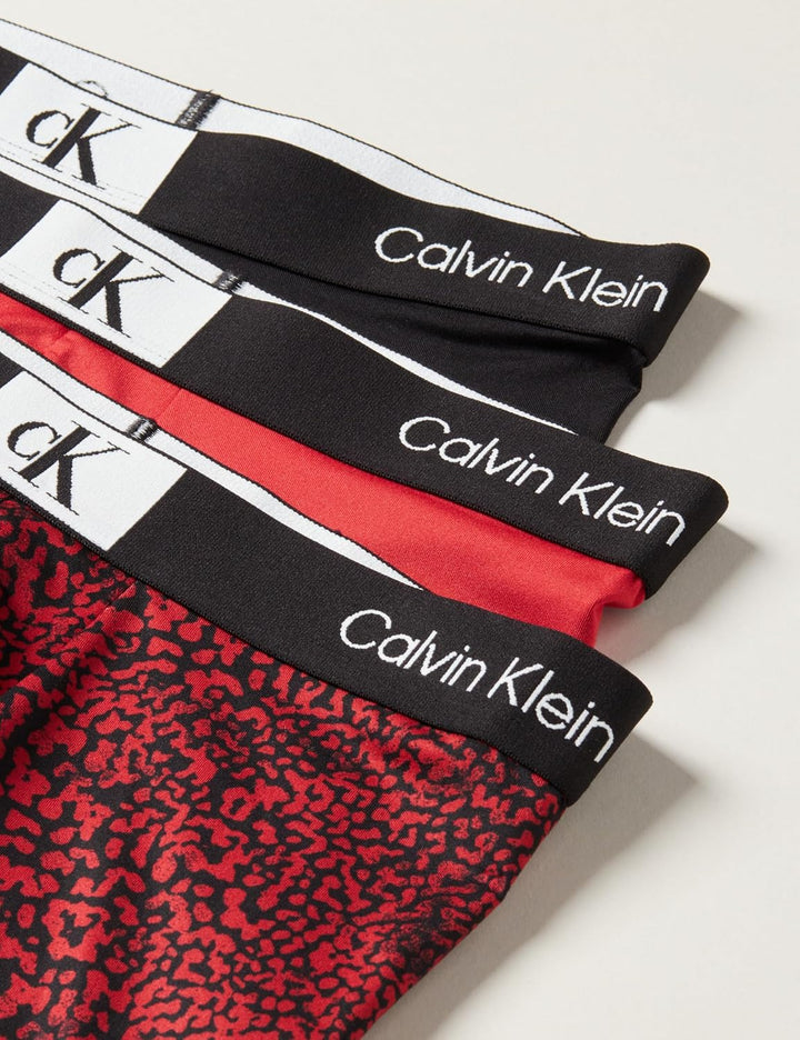 Calvin Klein Herren Boxer Brief 3Pk Boxer Briefs S Mehrfarbig (Bl, Jzby Jam, Abs Dots_jzby Jam), S M