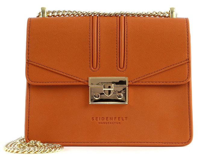 Seidenfelt Roros - Schultertasche 21 cm Caramel, Caramel