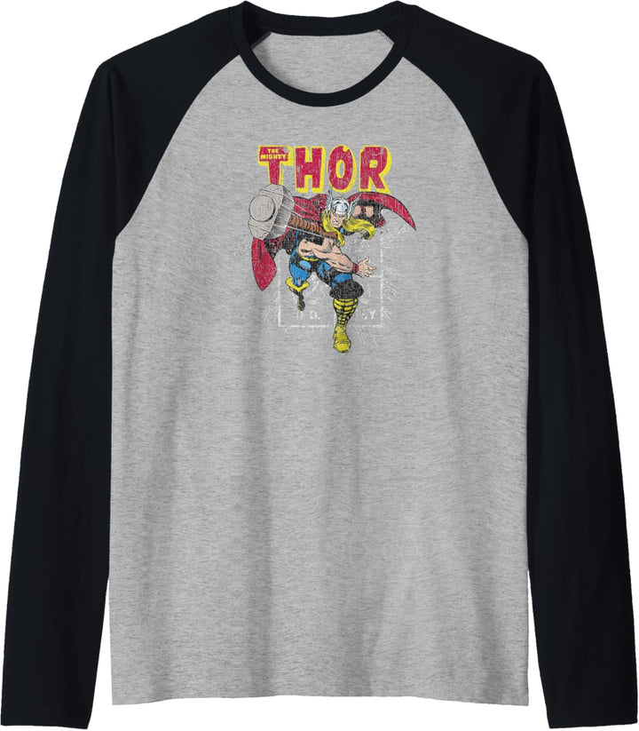 Marvel The Mighty Thor Marvel Comics Price Stamp Raglan