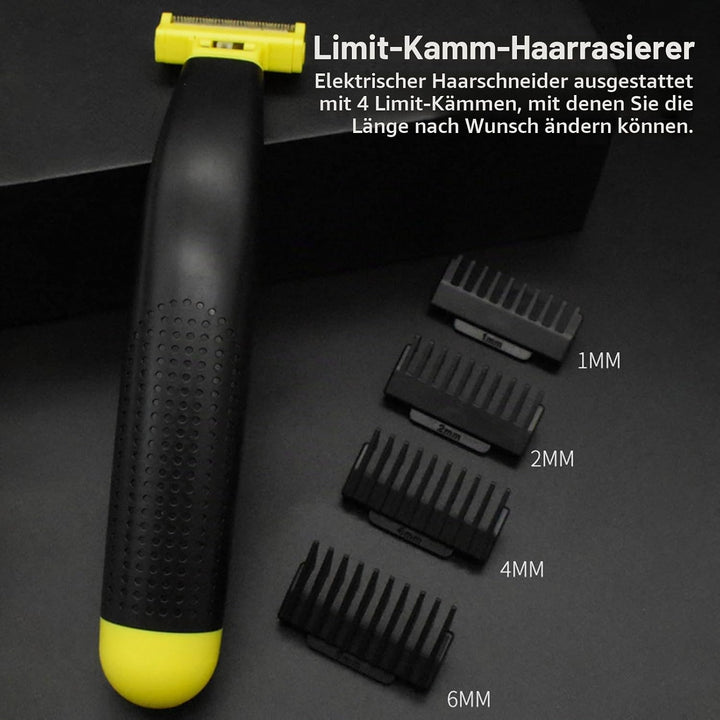 Nassrasierer Herren Elektrischmit 4 Limit-Kamm 700mAh