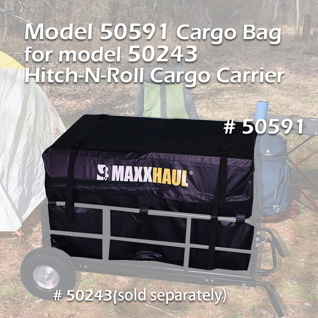 MAXXHAUL 50591 Cargotasche schwarz für Modell 50243 Hitch-N-Roll Cargo Carrier Hitch-n-Roll-Cargo-Ta