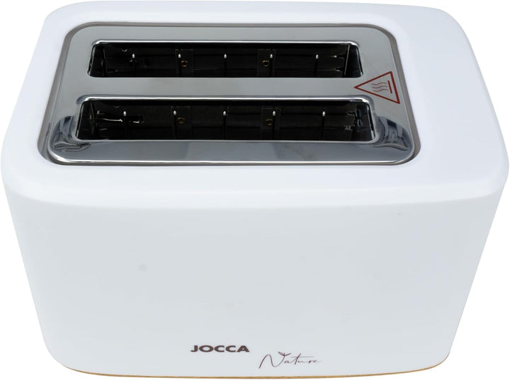 JOCCA - Toaster mit 2 Scheiben, Nature-Linie Toaster / 7 Toaststufen/Auftauen, Aufwärmen und Abbrech
