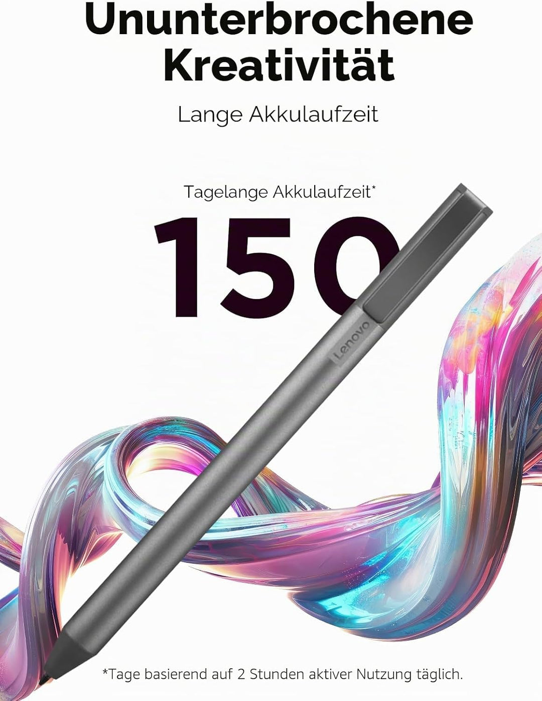 Lenovo [Stift] Stylus (USI-Pen) für Chromebook Duet, schwarz, USI
