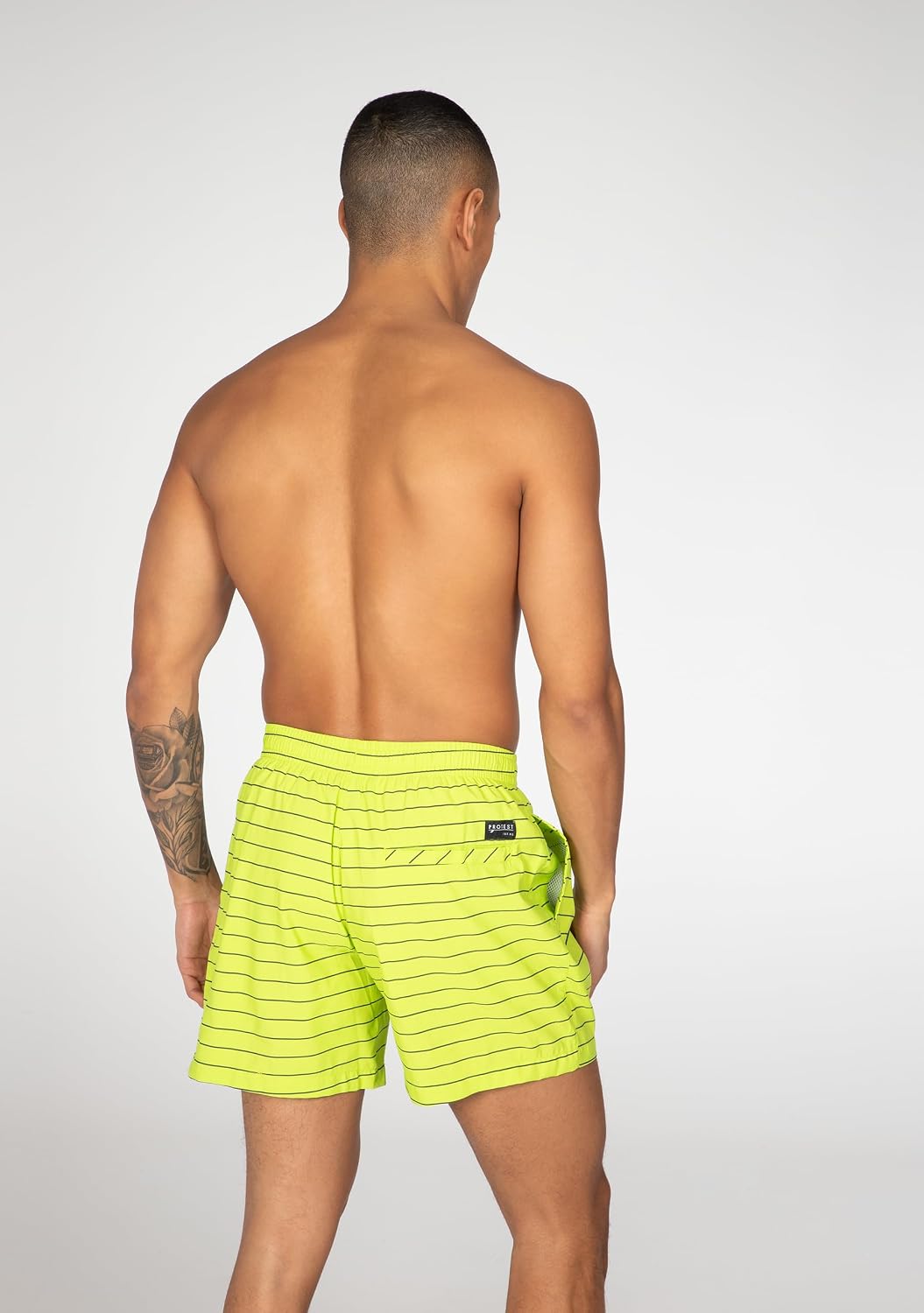 Protest Herren Badeshorts Sharif XL Lime Up, XL Lime Up