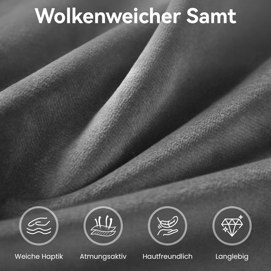 YOUDENOVA Schreibtischstuhl, Drehstuhl mit Rollen, Schminkstuhl Höhenverstellbar, Homeoffice Stuhl,