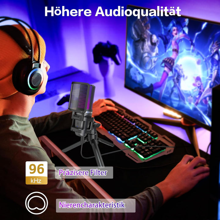zealsound Gaming USB Microphone