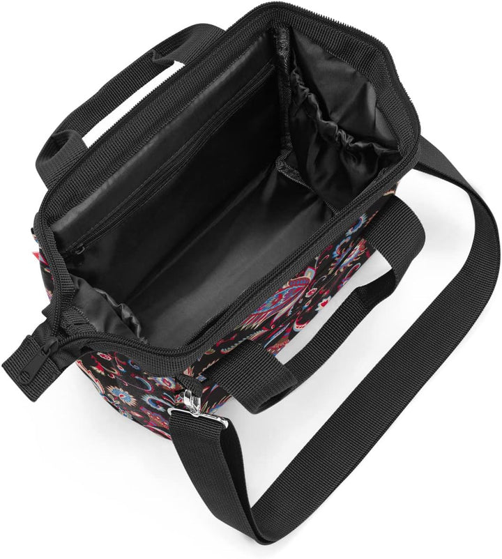 reisenthel allrounder cross paisley black – Kleine Crossbody Bag mit abnehmbarem und verstellbarem S