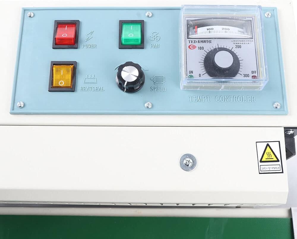 Automatische Versiegelungsmaschine, Heisssigelmaschine Lebensmittel Sealer Siegelmaschine für Plasti