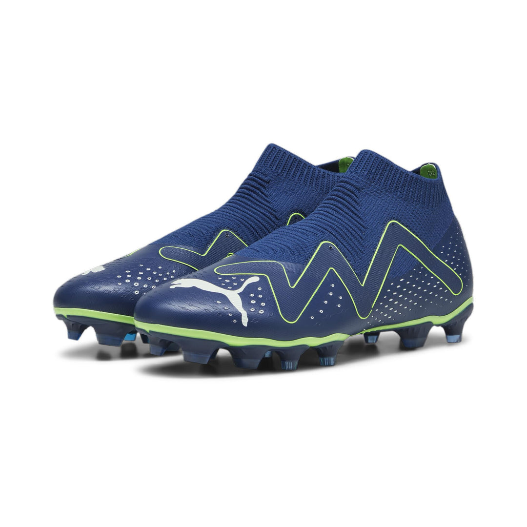 PUMA Herren Future Match+ Ll Fg/Ag Fussballschuh 46 EU Persian Blue Puma White Pro Green, 46 EU Pers