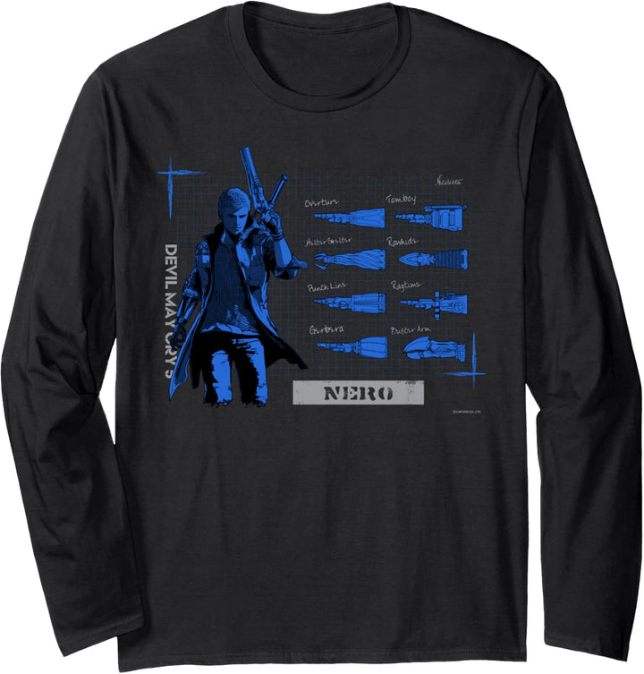 Devil May Cry 5 Nero Langarmshirt