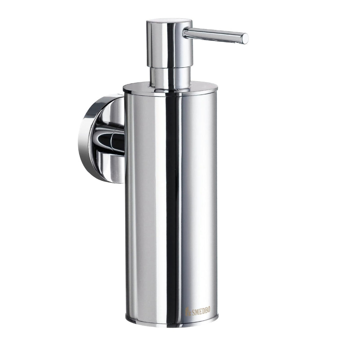 Smedbo Home verchromtem Seife und Lotion Spender, Silber