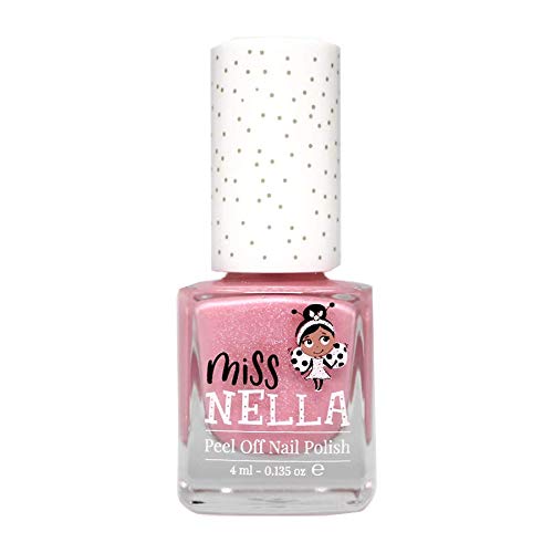 Miss In - Kinder-Nagellack auf Wasserbasishelles, Glitzer, Packung mit 3 Farben Cheeky Bunny, Butter