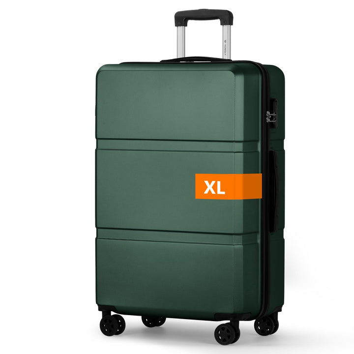 Gepäck, Trolley Suitcase Reisekoffer, Rollkoffer Handgepäck mit 4 Rollen 360°, Hartschalenreisekoffe