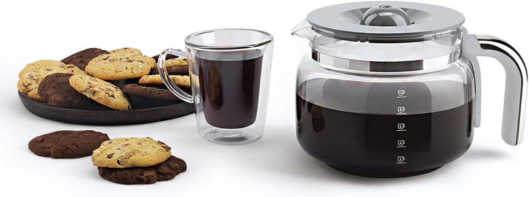 Smeg - Máq. Café Filtro DCF02SSEU, Gebürsteter Edelstahl, Geb&amp;