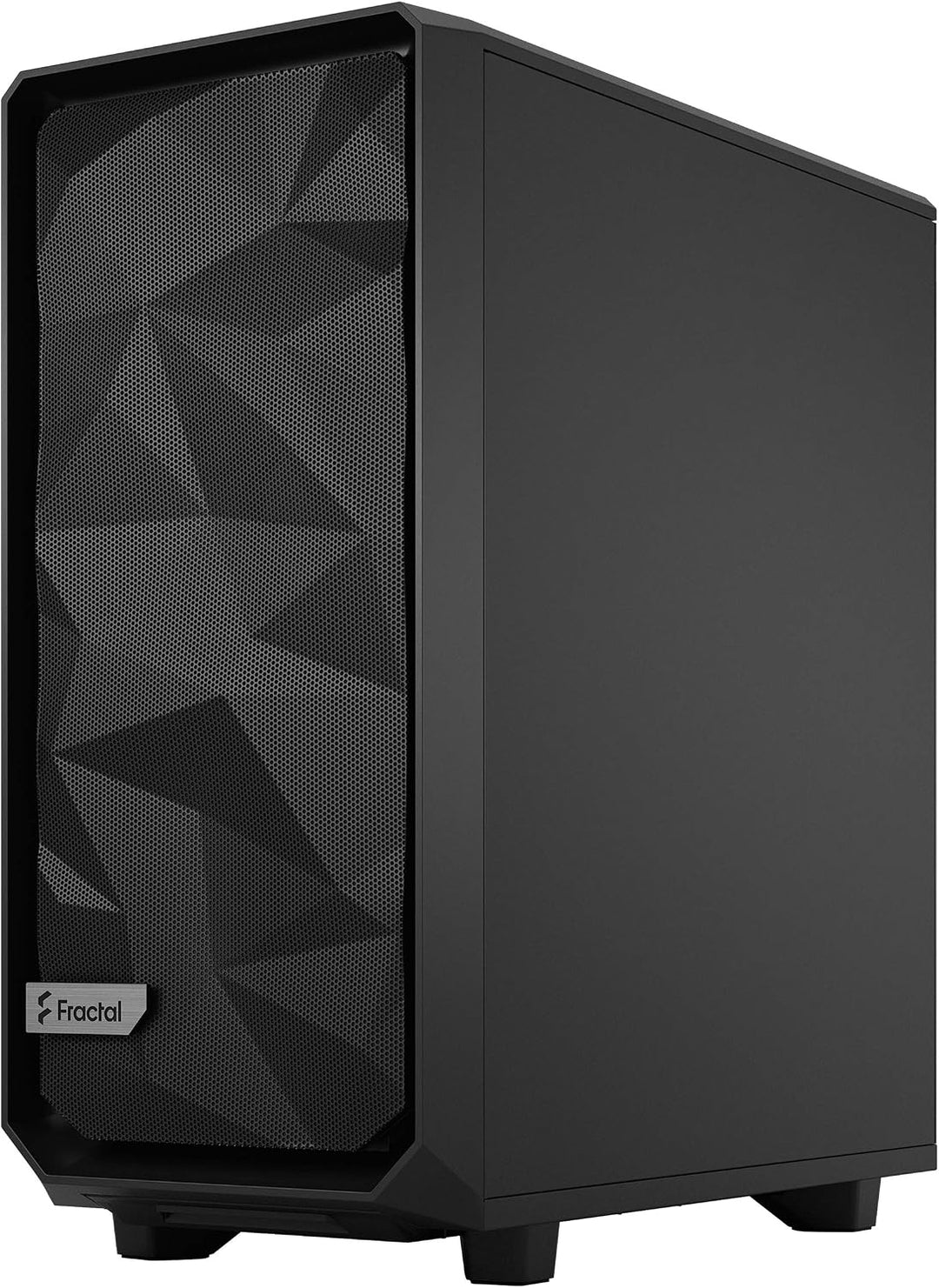 Fractal Design Meshify 2 Compact Black ATX Flexible High-Airflow Dark Tinted Tempered Glass Window M