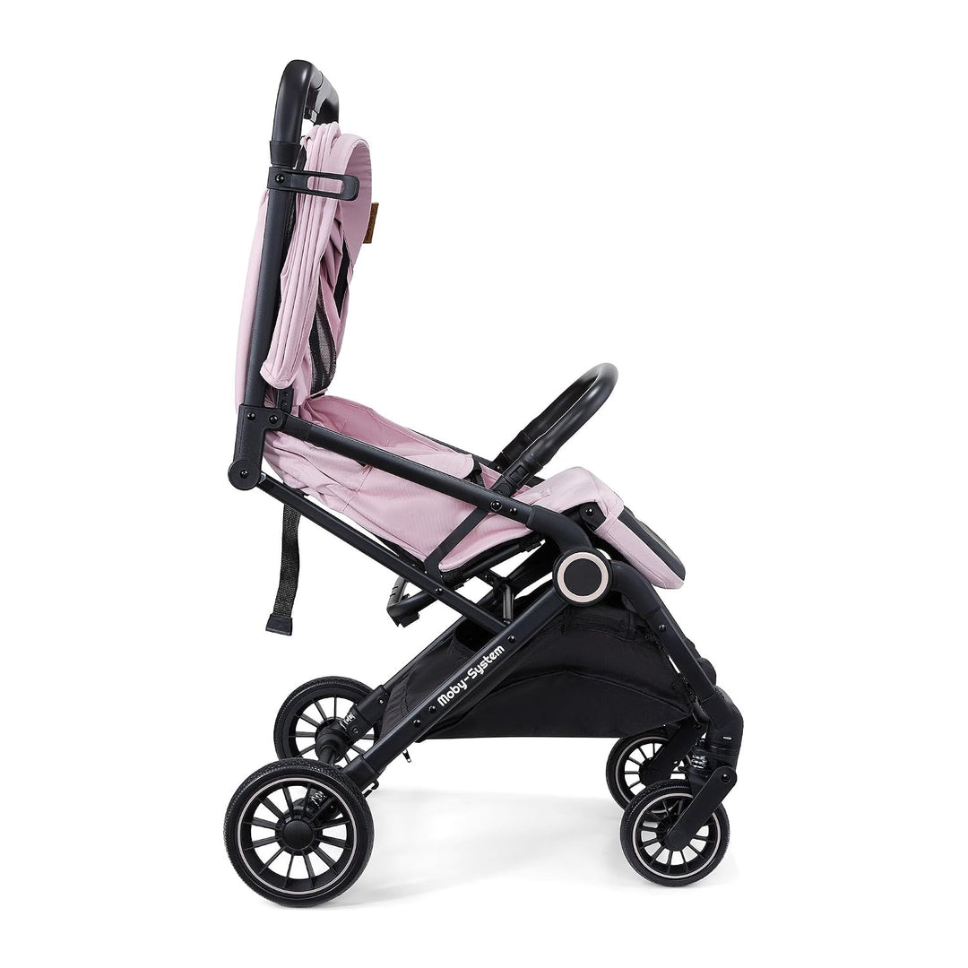 Moby-System LENA GOLD PRO Buggy mit Trolley-Funktion, Leichter Kinderwagen 6–48 Monate, EVA-Räder mi