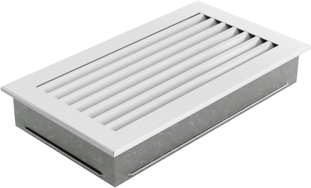 KRATKI Lüftungsgitter Kamingitter Fresh 17cm x 30cm Weiss 17 x 30 cm Weiss, 17 x 30 cm Weiss