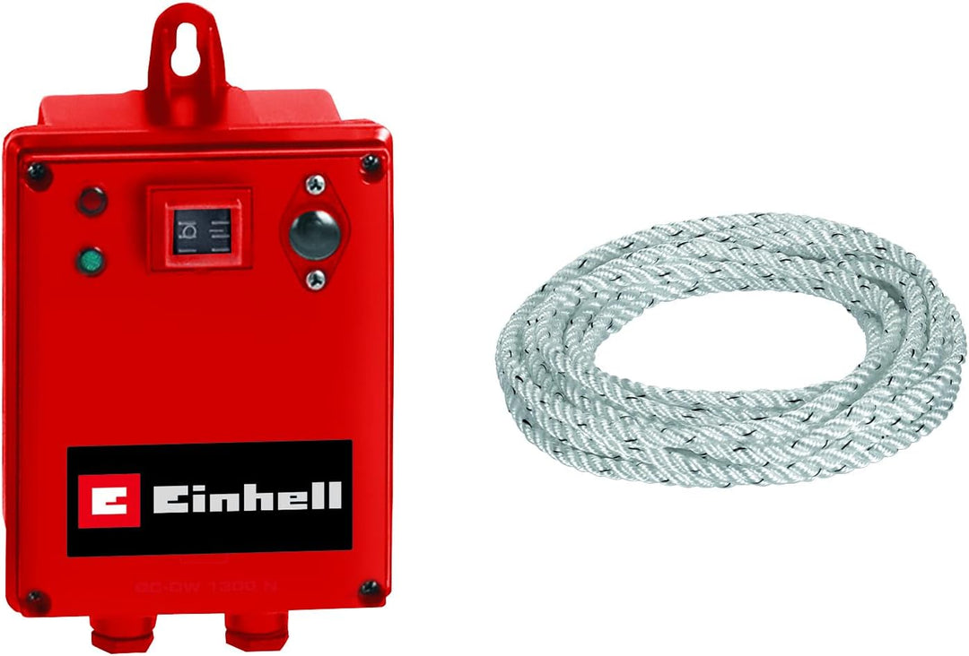 Einhell Tiefbrunnenpumpe GC-DW 1300 N (1300 W, 5.000 l/h max. Fördermenge, 20m max. Eintaucht., Edel