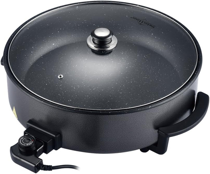Elektropfanne 24cm 1500W Basel Premium Collection Schwarz Design