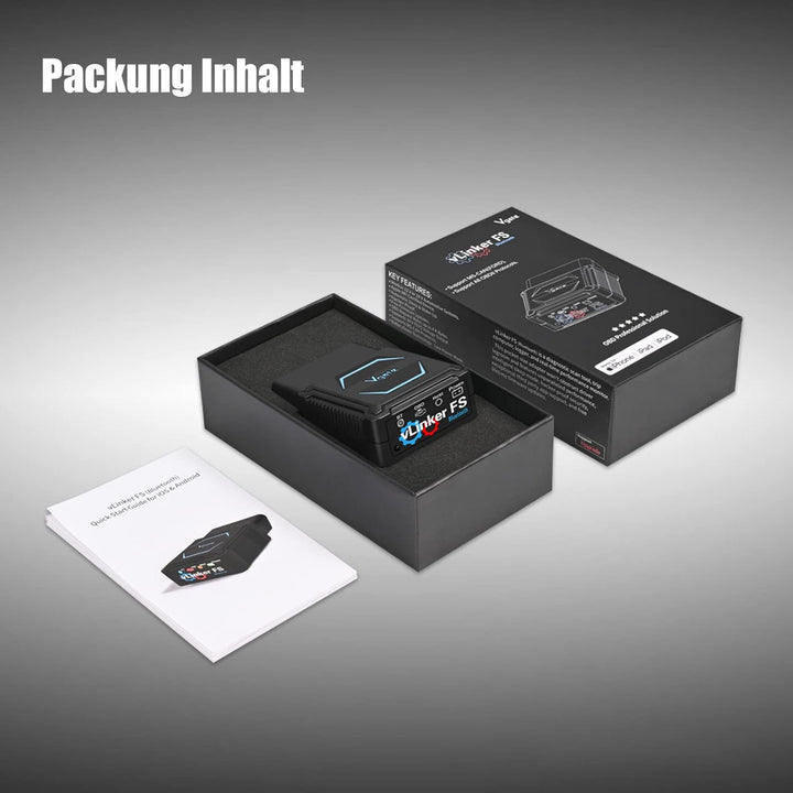 Vgate vLinker FS Bluetooth OBD2 Diagnostic Device OBD2 Bluetooth Adapter for iOS Android &amp; Windows