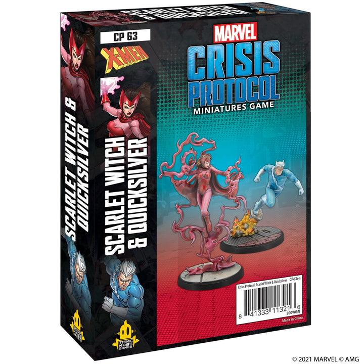 Atomic Mass Games, Marvel Crisis Protocol: Character Pack: Scarlet Witch and Quicksilver: Marvel Cri