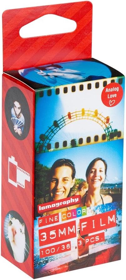 Lomography Color Negative 100 ISO 35 mm, 3er Pack (3 x 3 Stück)