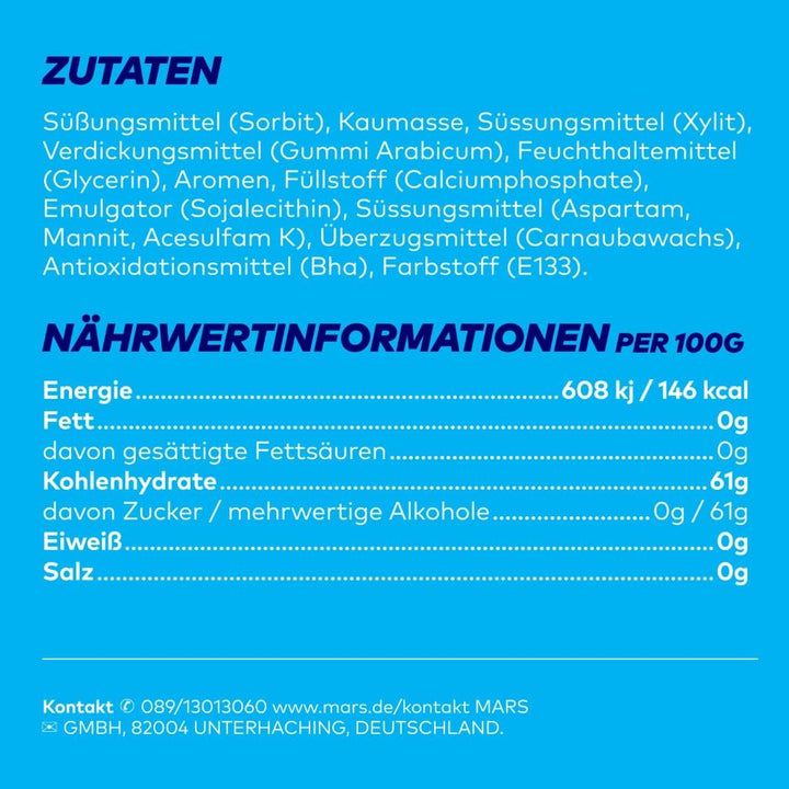 Extra Professional Fresh Spearmint, Zuckerfreier Kaugummi, Multipack mit 30x10 Dragees, Für frischen