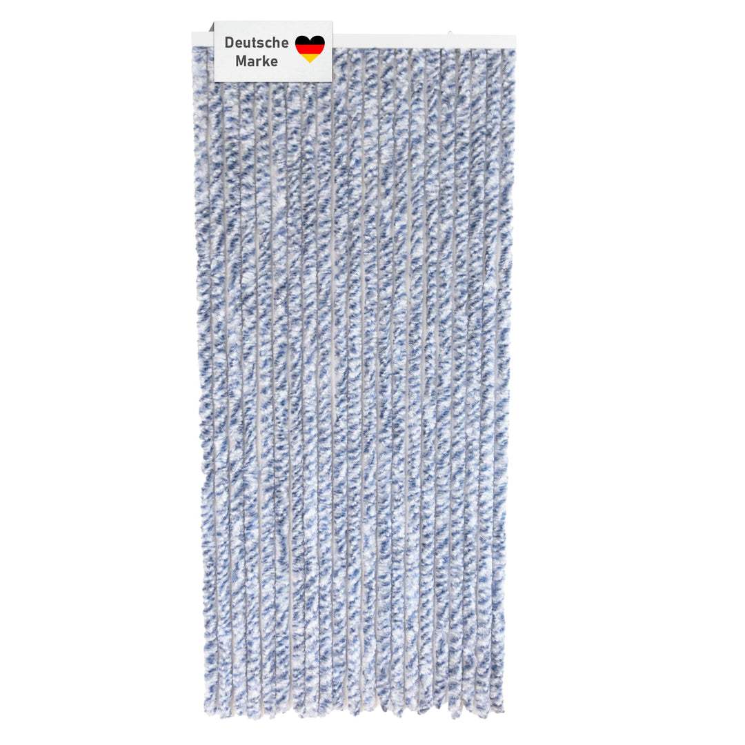 LEMODO Türvorhang Wohnwagen, Flauschvorhang 90x200 cm, Camping Vorhang als Fliegengitter für die Tür