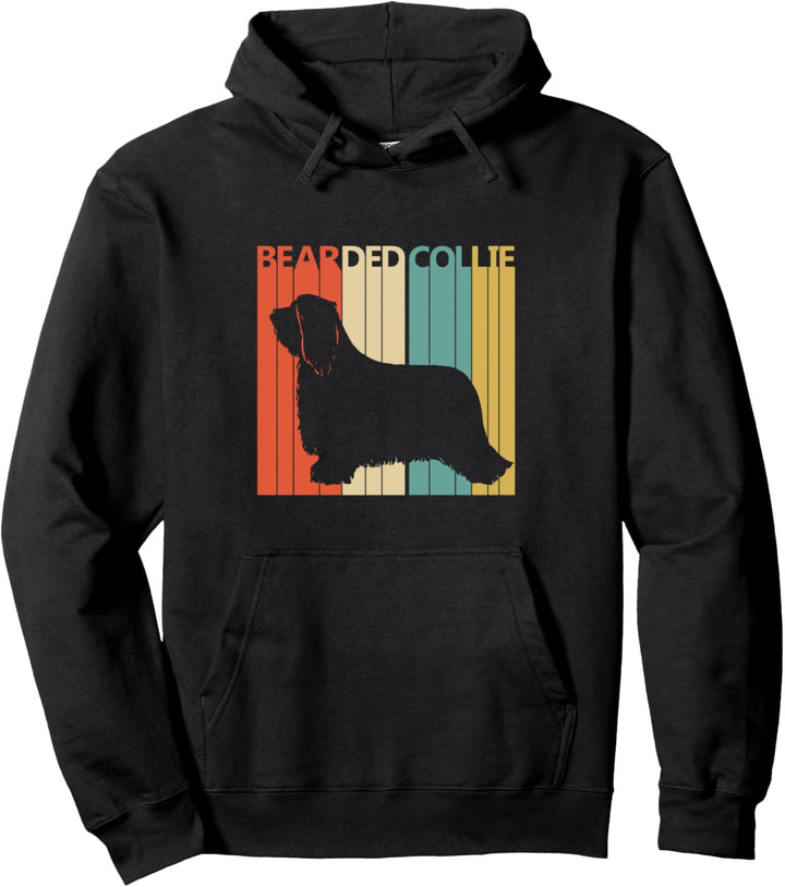 Bearded Collie Pullover Hoodie