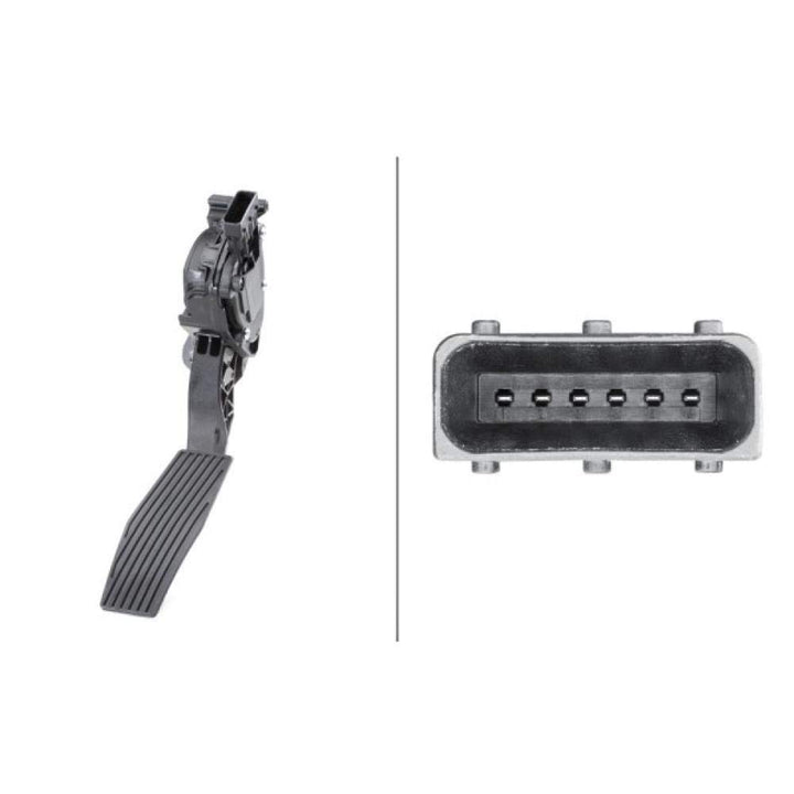HELLA 6PV 009 765-711 Sensor, Fahrpedalstellung - für Linkslenker - Schaltgetriebe