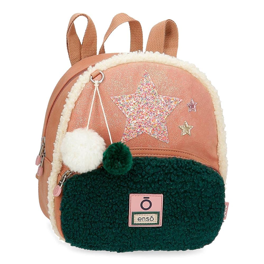 Enso Mädchen Shine Stars Gepck- Kuriertasche 22x25x14 cms Rosa, 22x25x14 cms Rosa