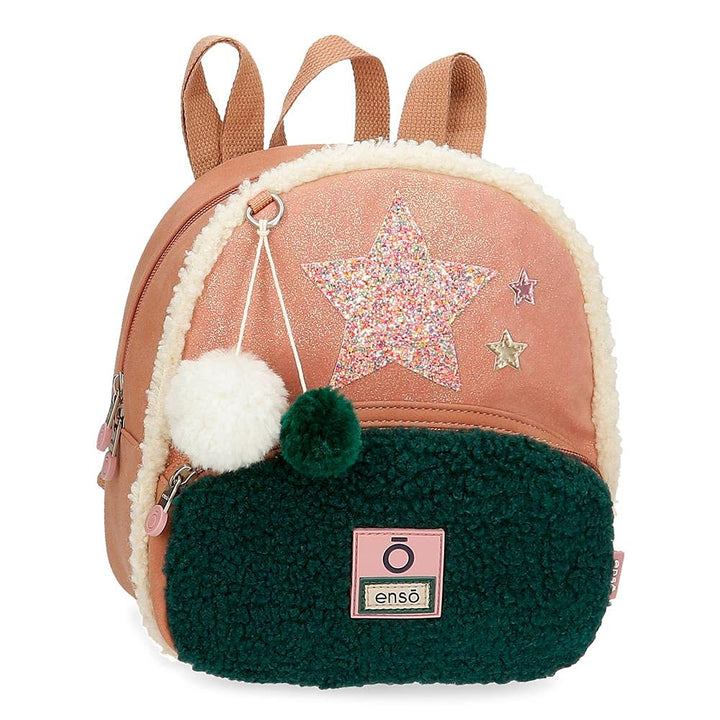 Enso Mädchen Shine Stars Gepck- Kuriertasche 22x25x14 cms Rosa, 22x25x14 cms Rosa