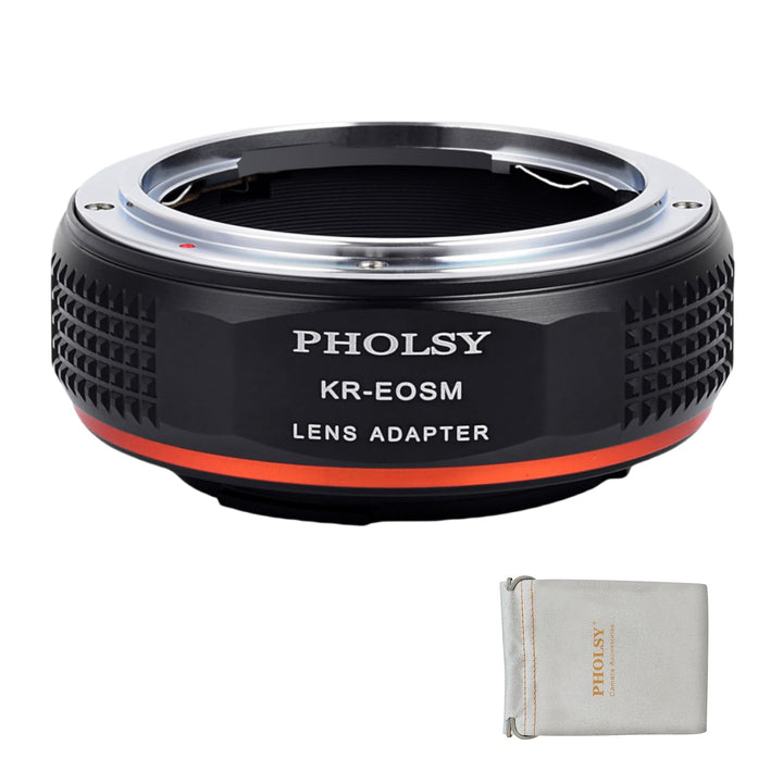 PHOLSY Objektivadapter für Konica AR Objektiv und Canon EF-M Kamera Konica-AR-EOS M, Konica-AR-EOS M
