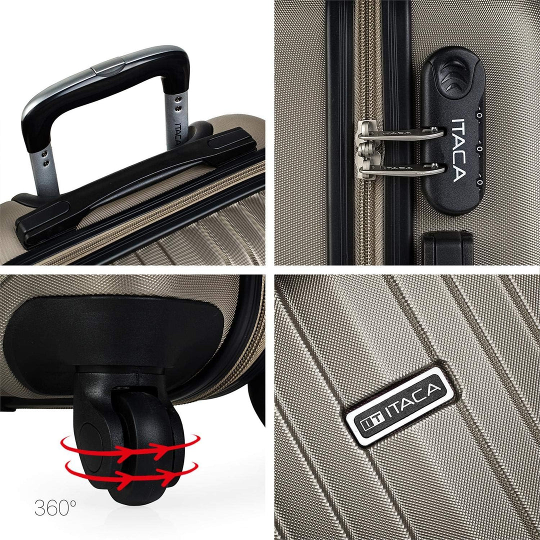 ITACA - Gepäck-Sets, Reisekoffer, Reisekoffer Set, Kofferset, Hartschalenkoffer, Trolley-Set, Luggag