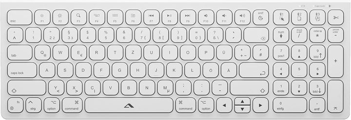 Alogic Echelon Compact Set | Kabellose Bluetooth-Tastatur + Maus | Deutsches Layout | Bluetooth 3.0