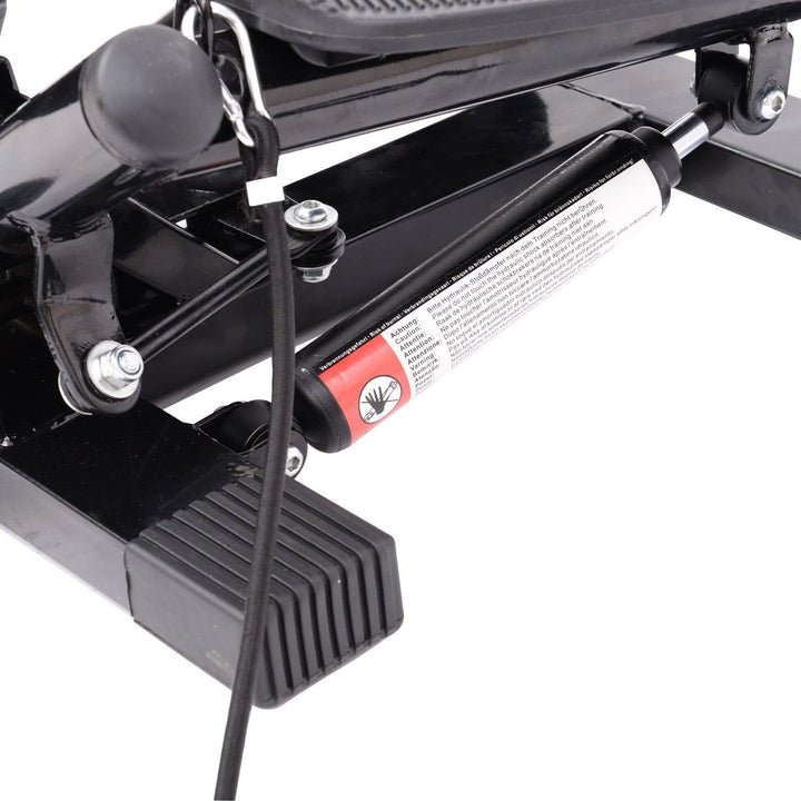 HOMCOM Mini Stepper Sidestepper Fitness Heimtrainer inkl. Trainingsbänder