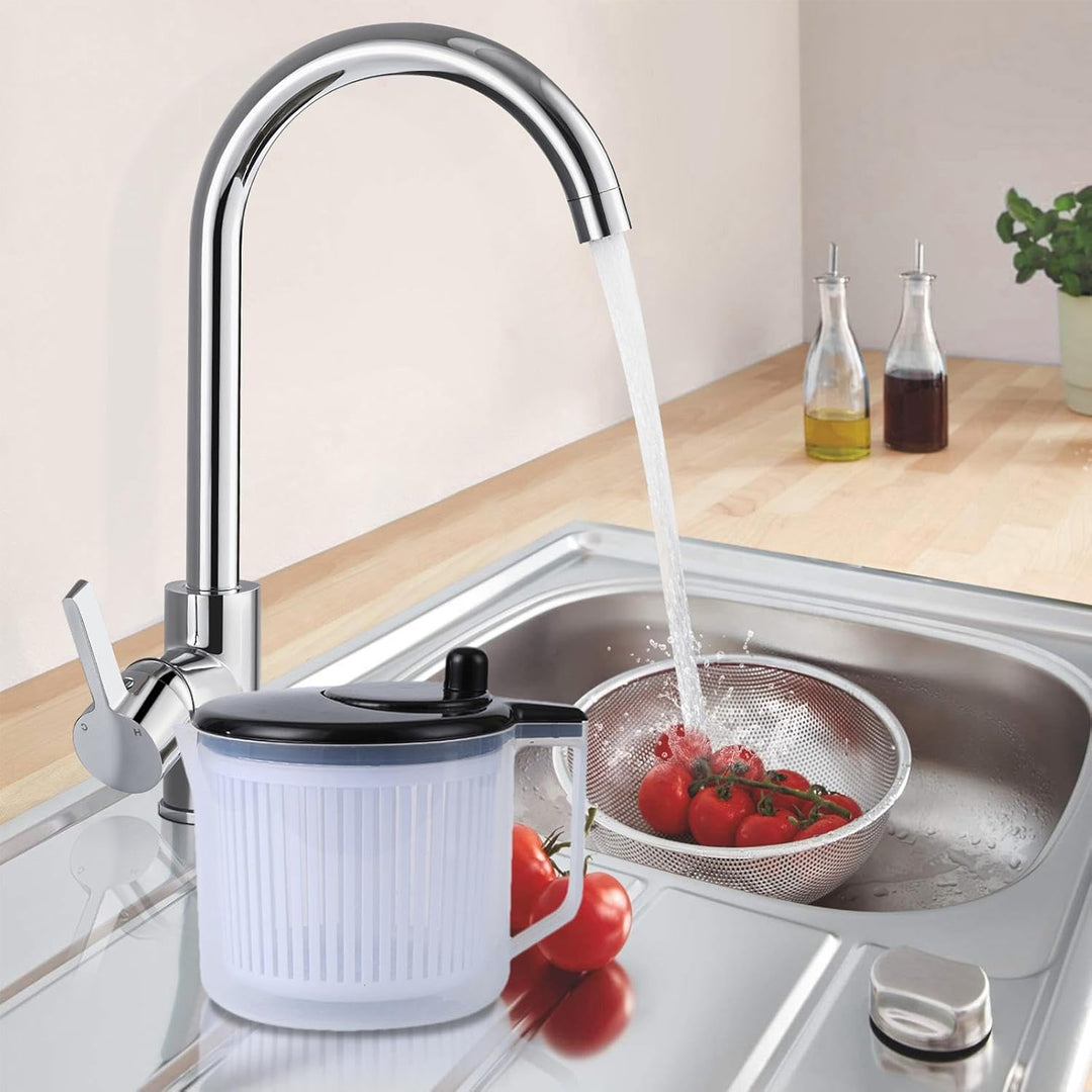 Fruit Vegetable Spinner, Salad Dryer Spinner, Kitchen Fruit Washer, Multifunctional Salad Spinner, V