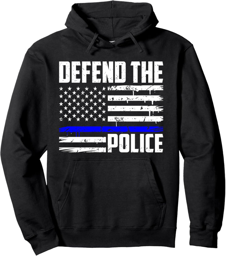Verteidigen Sie die Polizei Amerikaner, Cops Police Pullover Hoodie