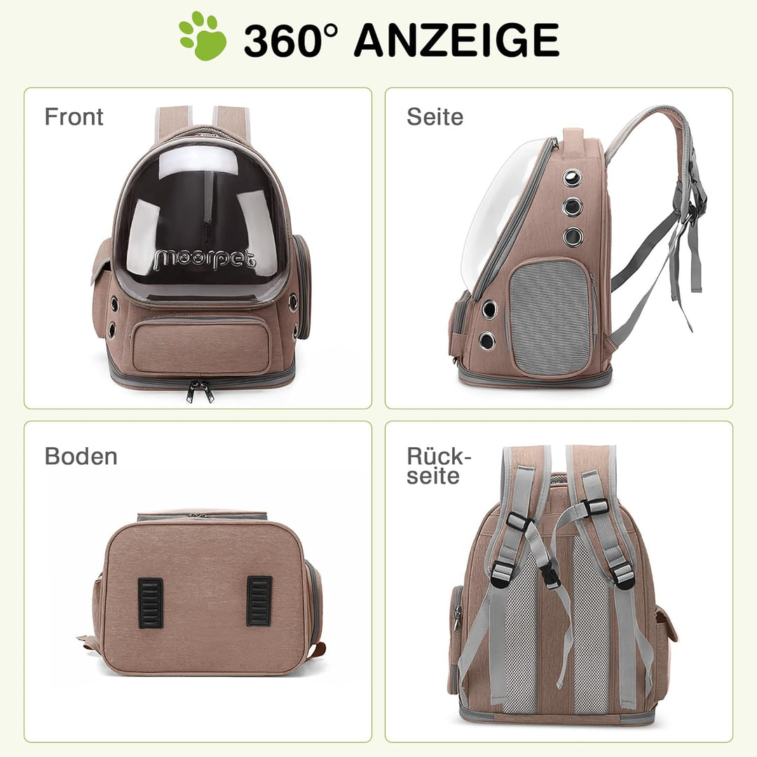 ALLSOPETS Katzenrucksack Träger Innovativer Reisender Bubble Rucksack Tragbar Haustierträger für Kat