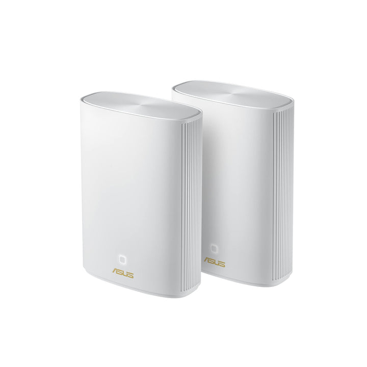 ASUS ZenWiFi AX Hybrid (XP4) AX1800 + Powerline 2er Set Weiss kombinierbarer Router (Tethering als 4