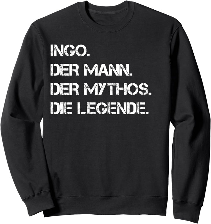 Ingo Vorname Geburtstag Weihnachten Sweatshirt