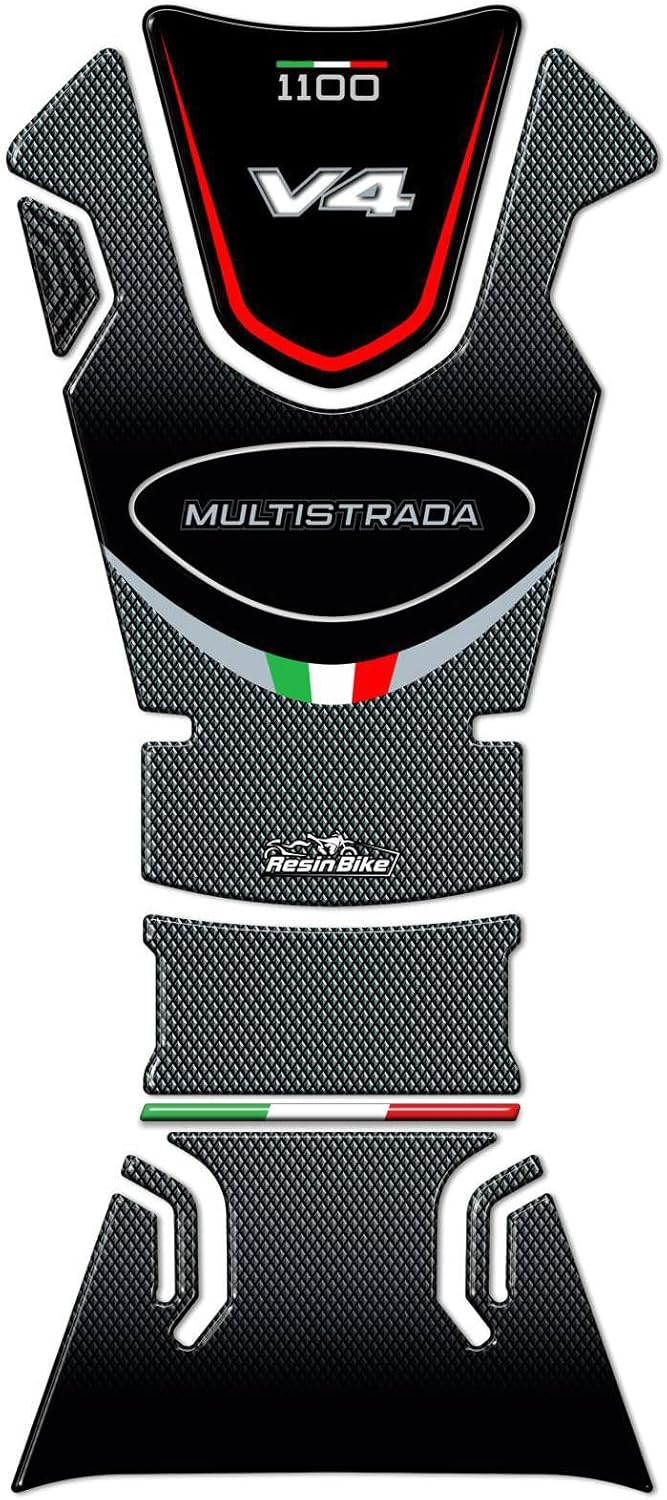 Aufkleber 3D Kompatibel mit Ducati Multistrada V4 2021-2023 Tank-Schutzfolie