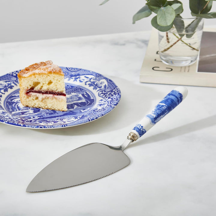 Spode Bleu tranche de gâteau italien