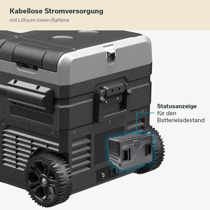 Skandika Gefrierbox Routa Batterie | 15.600 mAh Akku, kompatibel mit Allen Kompressor Kühlboxen Rout