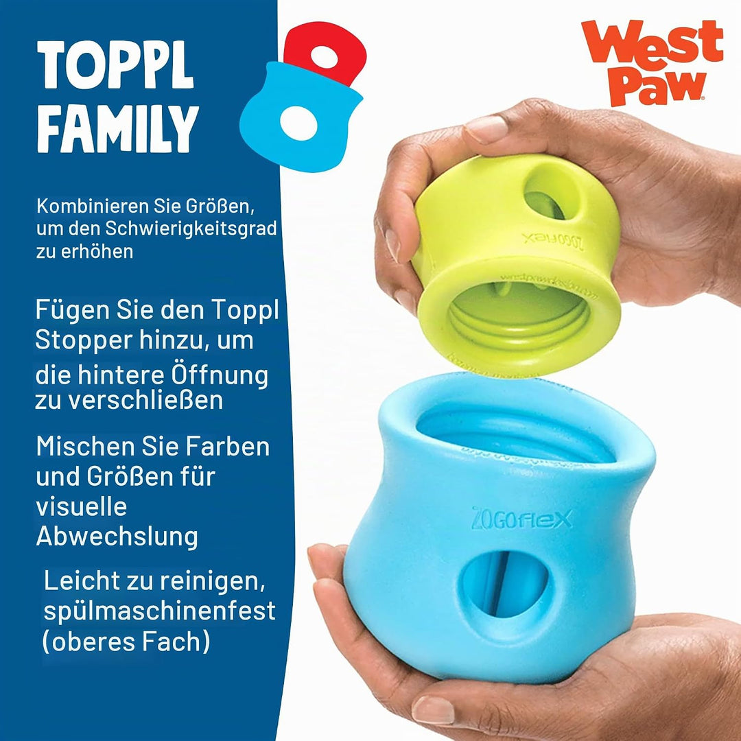 Zogoflex West PAW JUGUETE TOPPL L 10CM Verde L grün, L grün